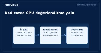 Dedicated CPU Bulut Sunucuları Nedir?